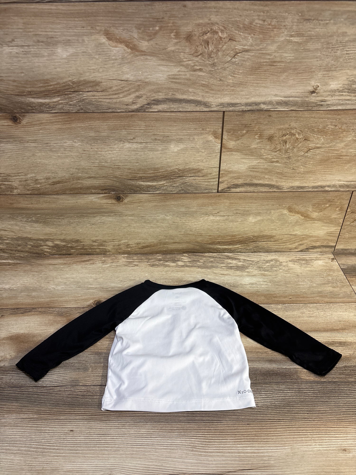 Hurley Long Sleeve Rash Guard Shirt Black sz 12m