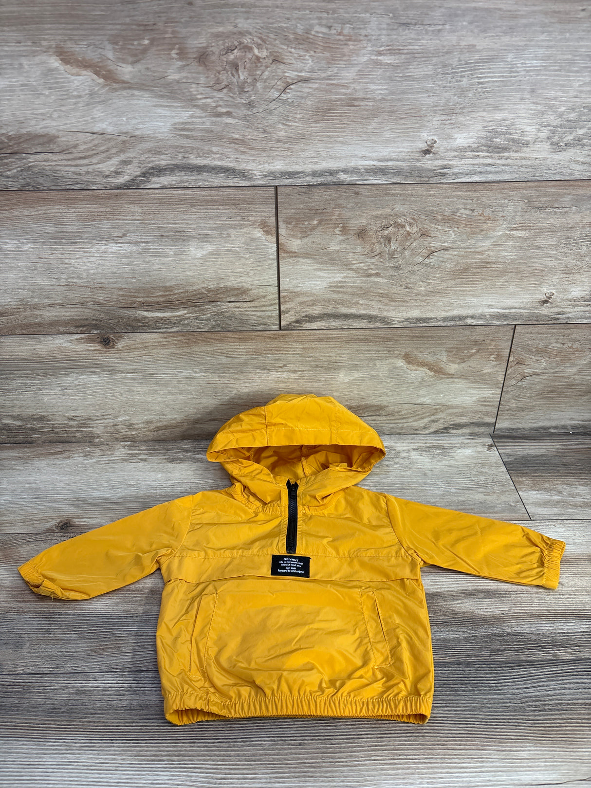 1/4 Zip Light Weight Jacket Yellow sz 0-3m