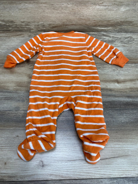 Just One You Striped Pumpkin Blanket Sleeper Orange sz 3m - Me n Mommy To Be