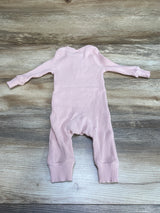 Ribbed Henley Coverall Pink sz 0-3m