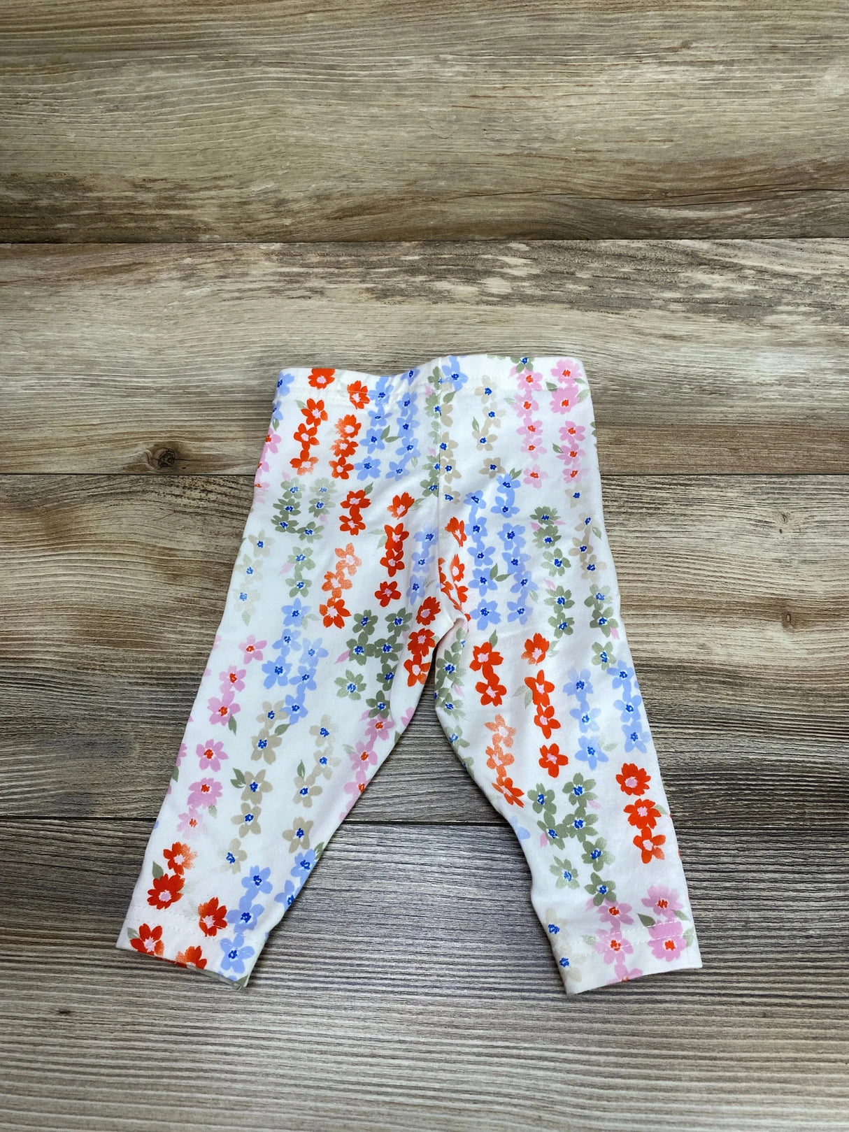 Carter's Floral Leggings White sz 6m