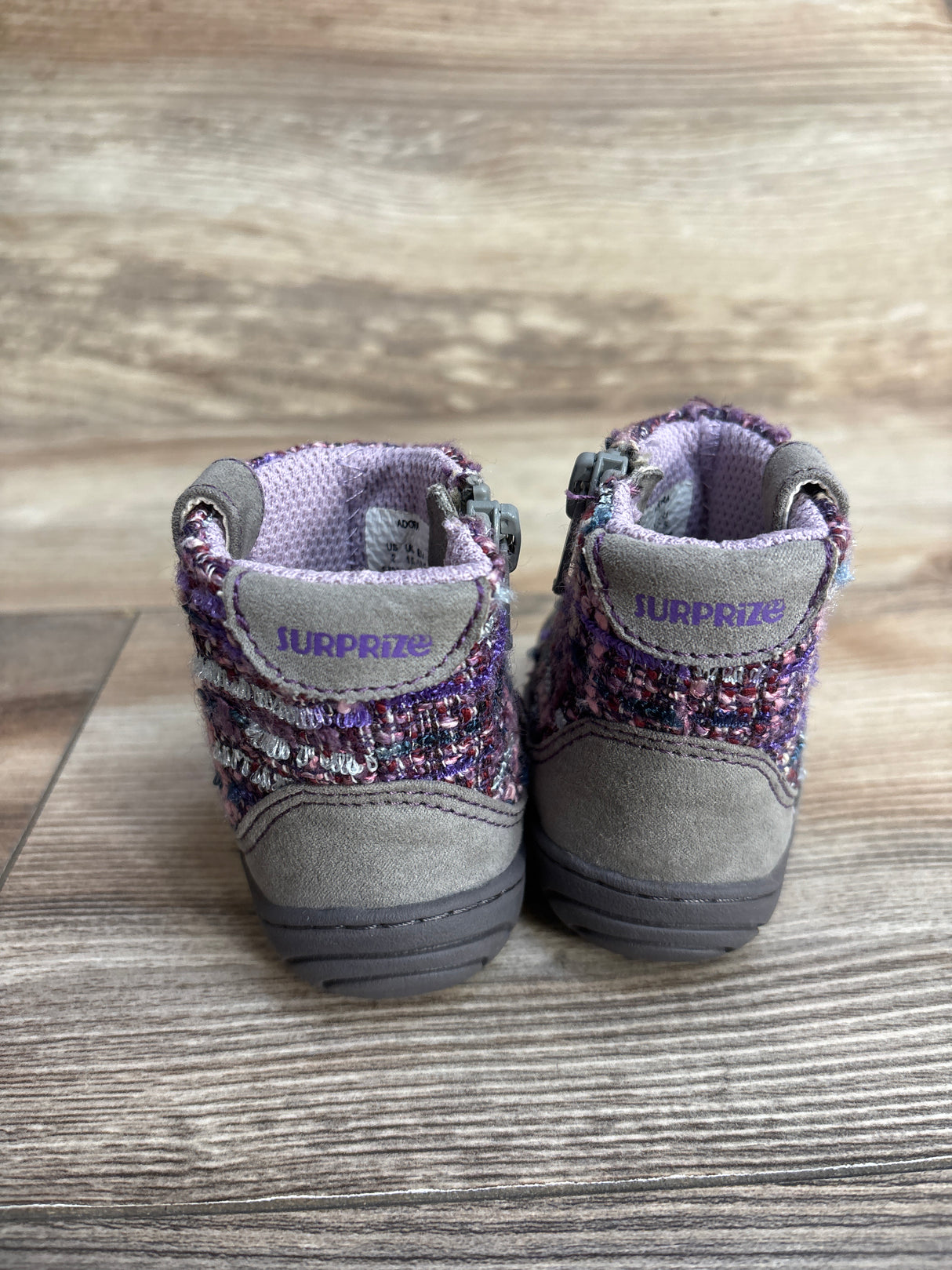 Stride Rite Surprize Adora Winter Boots Grey sz 2c