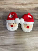 Santa Slipper Booties sz 0-6m