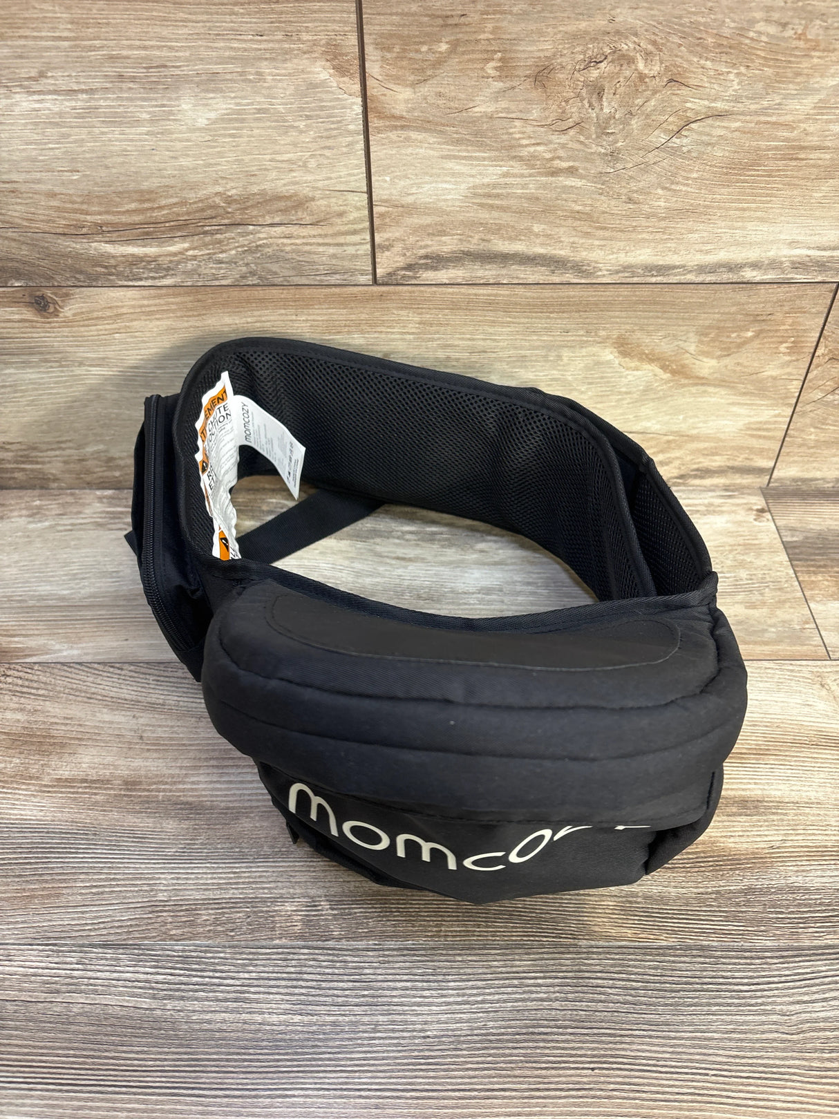 Momcozy Original Hip Seat Baby Carrier Black up to 45lbs Size Medium