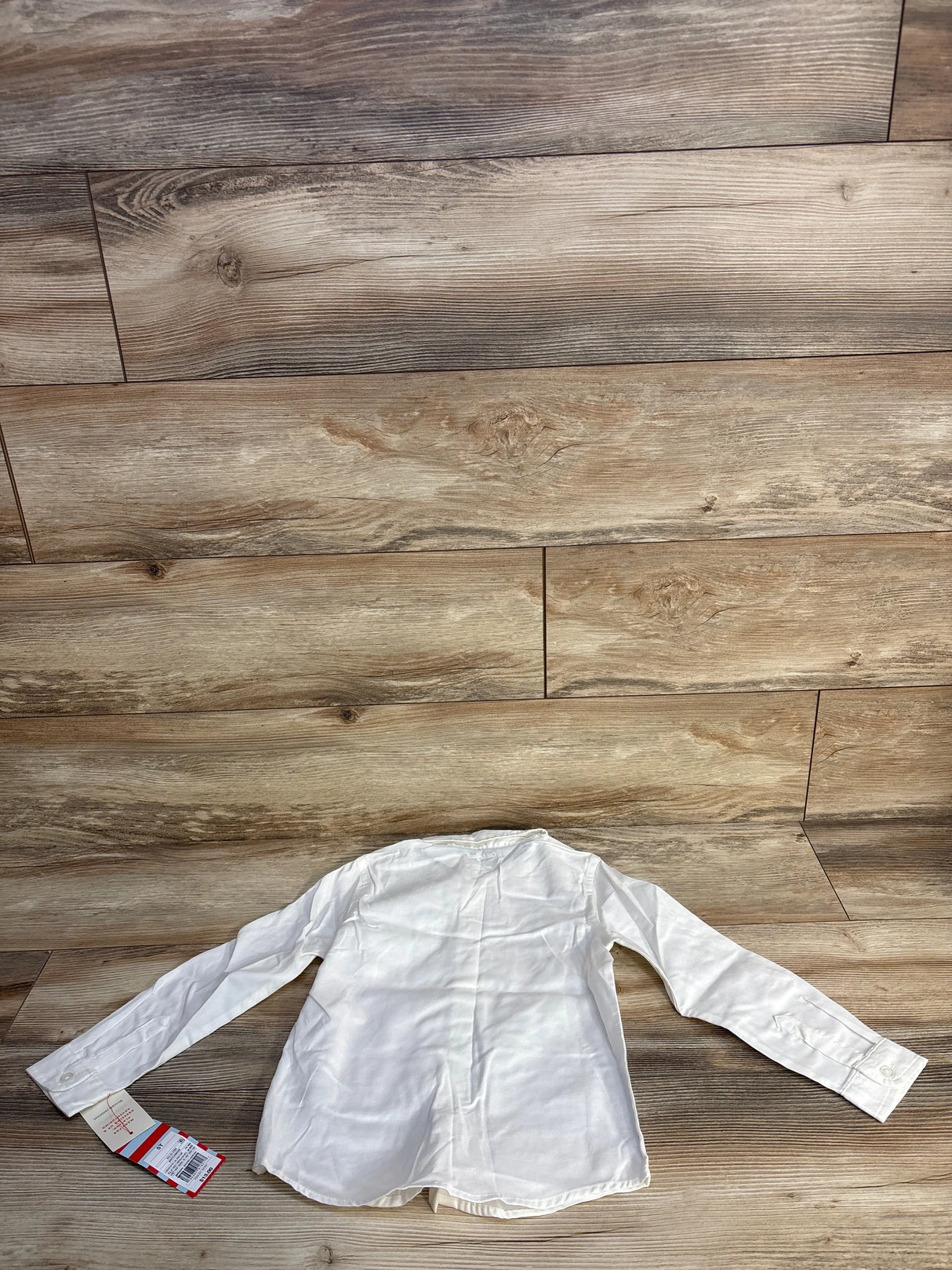 NEW Cat & Jack Button Up Dress Shirt White sz 5T