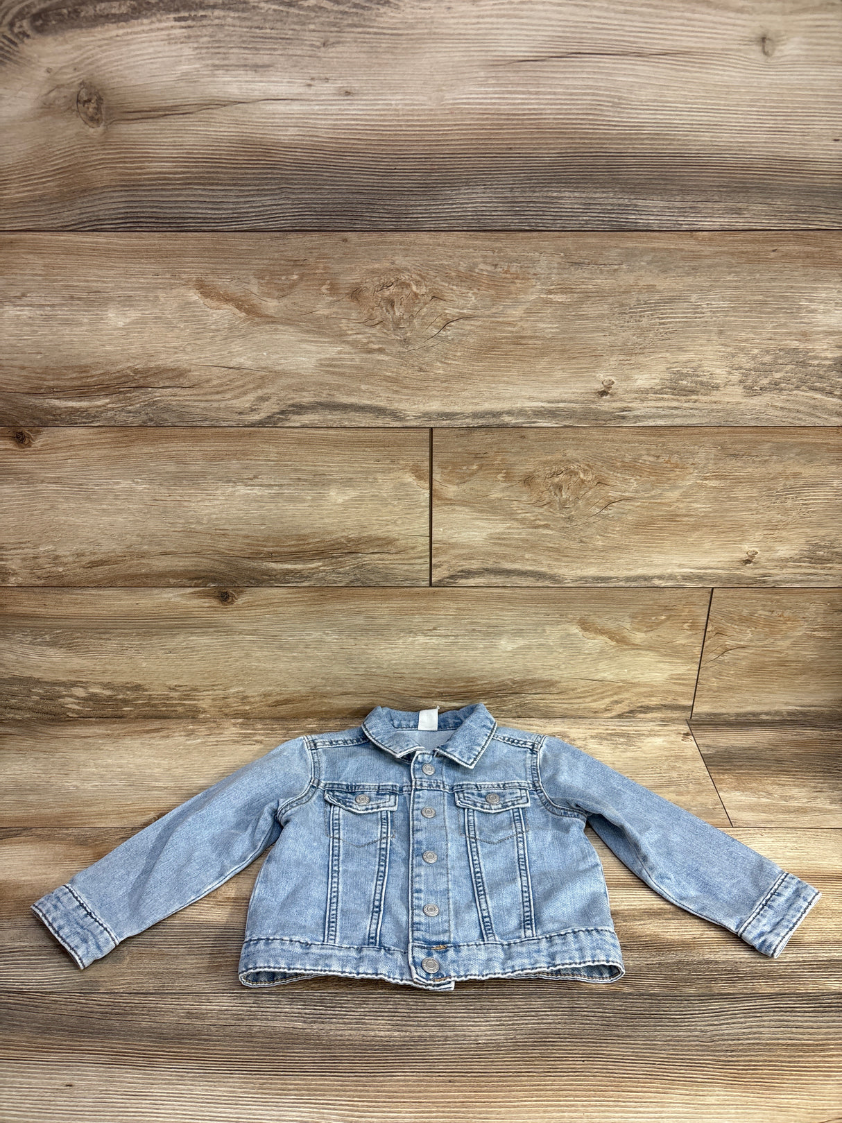 H&M Light Wash Denim Jacket Blue sz 3T