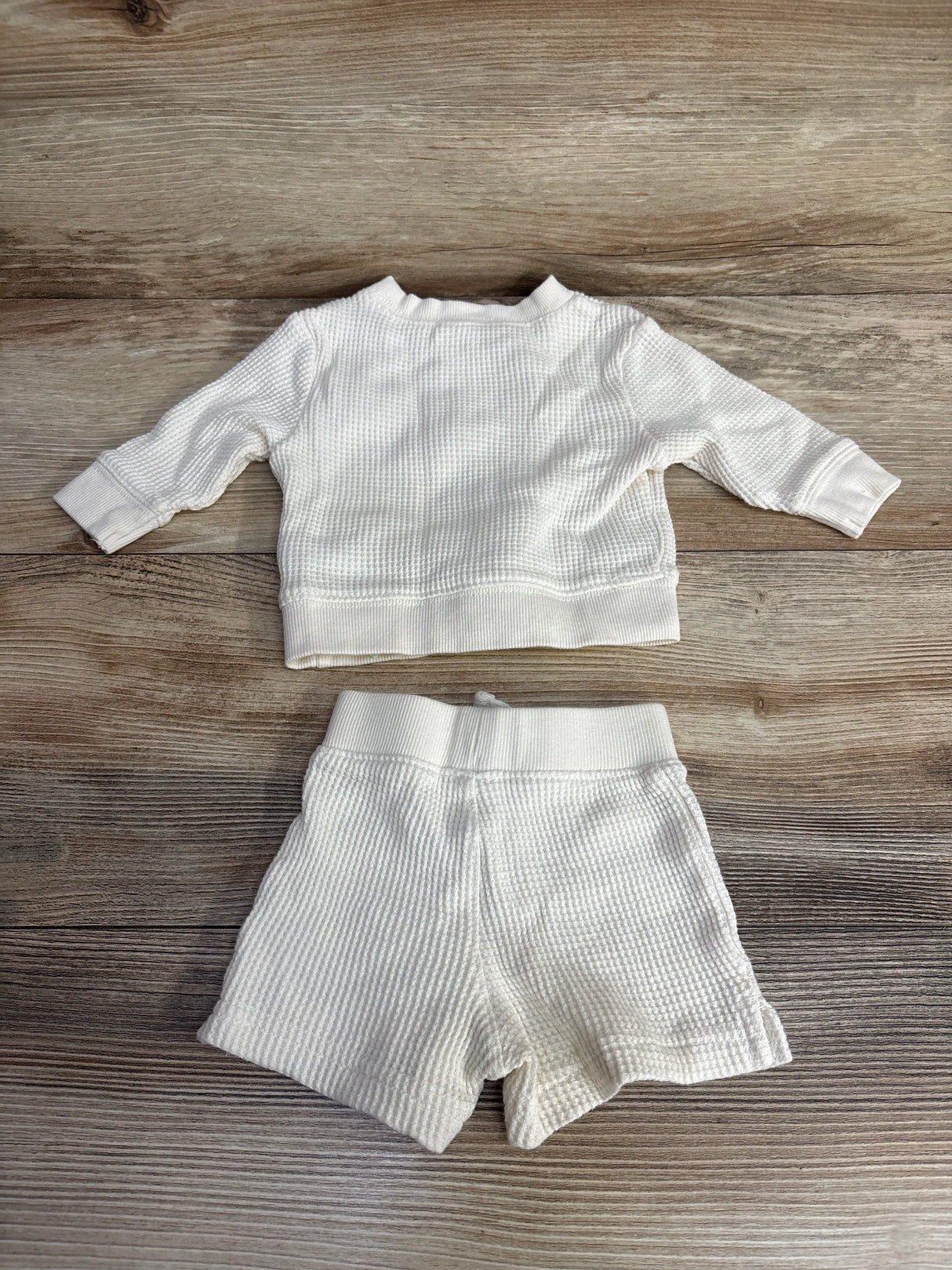 Carter's x Hilary Duff 2pc Thermal Outfit Set Ivory sz Newborn