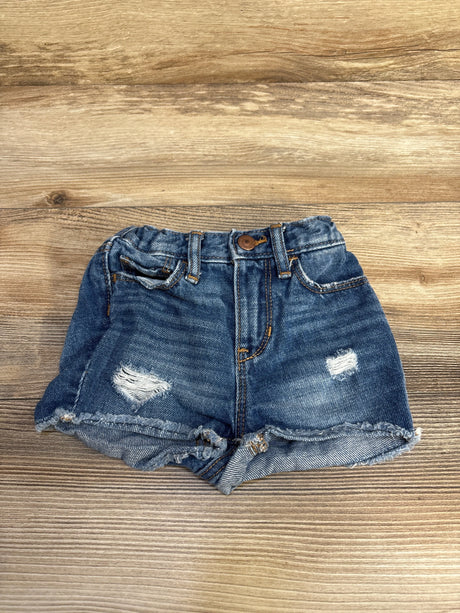 Old Navy Slouchy Straight Denim Shorts Blue sz 18-24m - Me n Mommy To Be