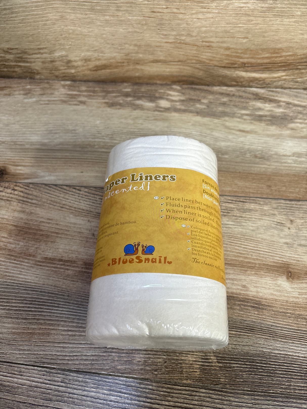 NEW Bluesnail Unscented Bamboo Diaper Liners 100ct.