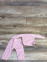 NEW Shishifang 2pc Pullover Sweatshirt & Joggers Set Pink sz 12-18m
