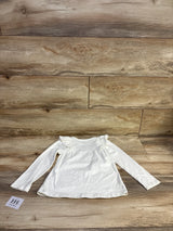 NEW Haute Hippe Embroidered Shirt White sz 4T - Me n Mommy To Be
