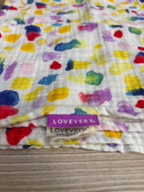 Lovevery Watercolor Peek-a-Boo Blanket