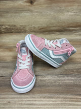 Vans Sk8-Hi Reissue Side Zip Sneakers in Mint Pink sz 5c