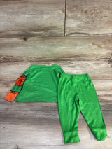 Teenage Mutant Turtle 2pc Pajama Set Green sz 12m