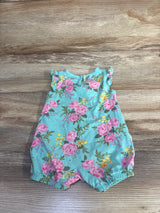 Children's Place Shortie Romper Blue sz 3-6m