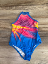 Shein Sleeveless Leotard Blue sz 4T