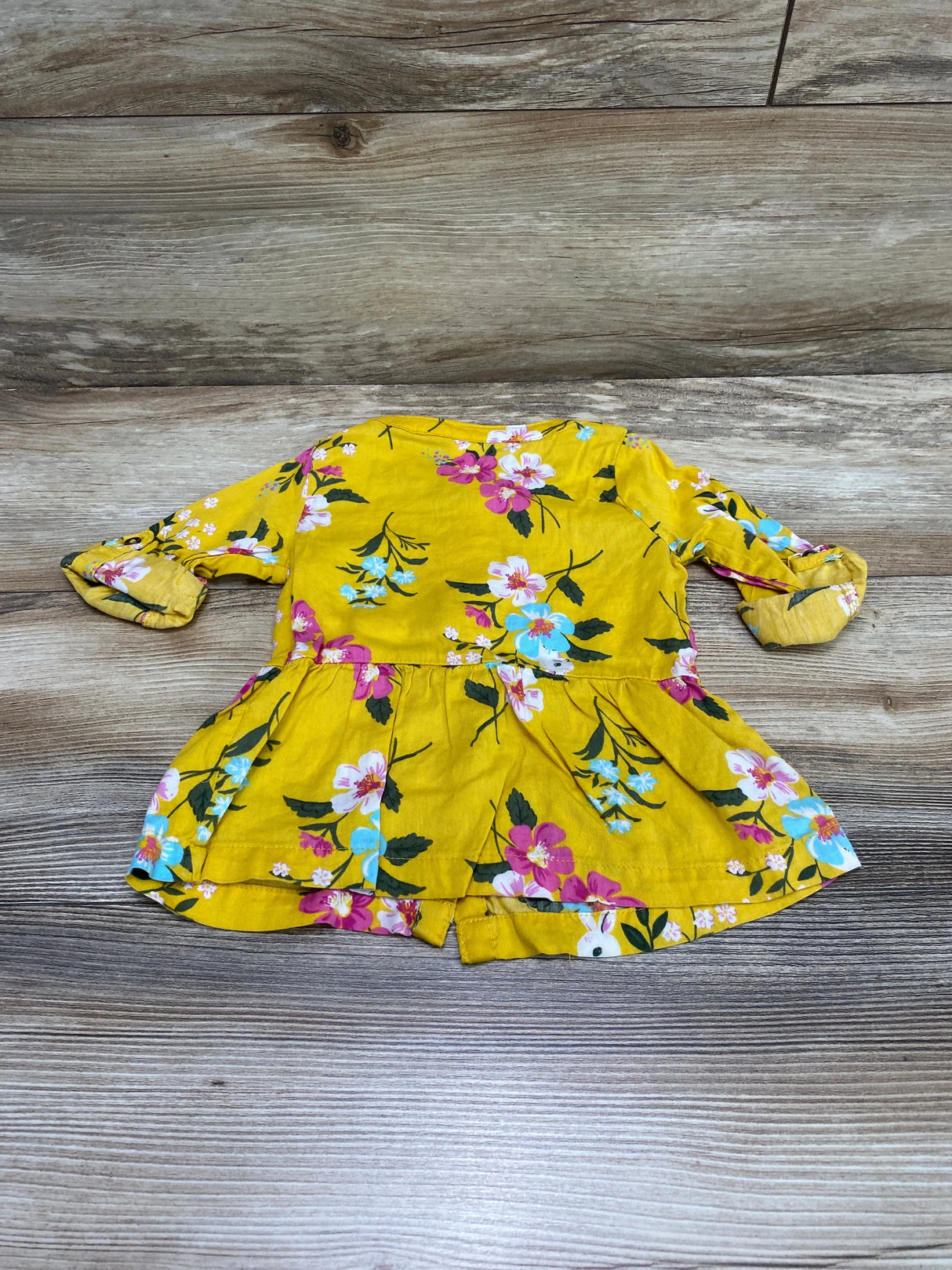 Carter's Floral Top Yellow sz 18m