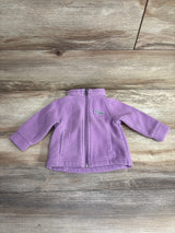 Columbia Full Zip Fleece Jacket Lilac sz 3-6m