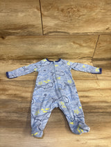 Wonder Nation Sleeper Blue sz 0-3m