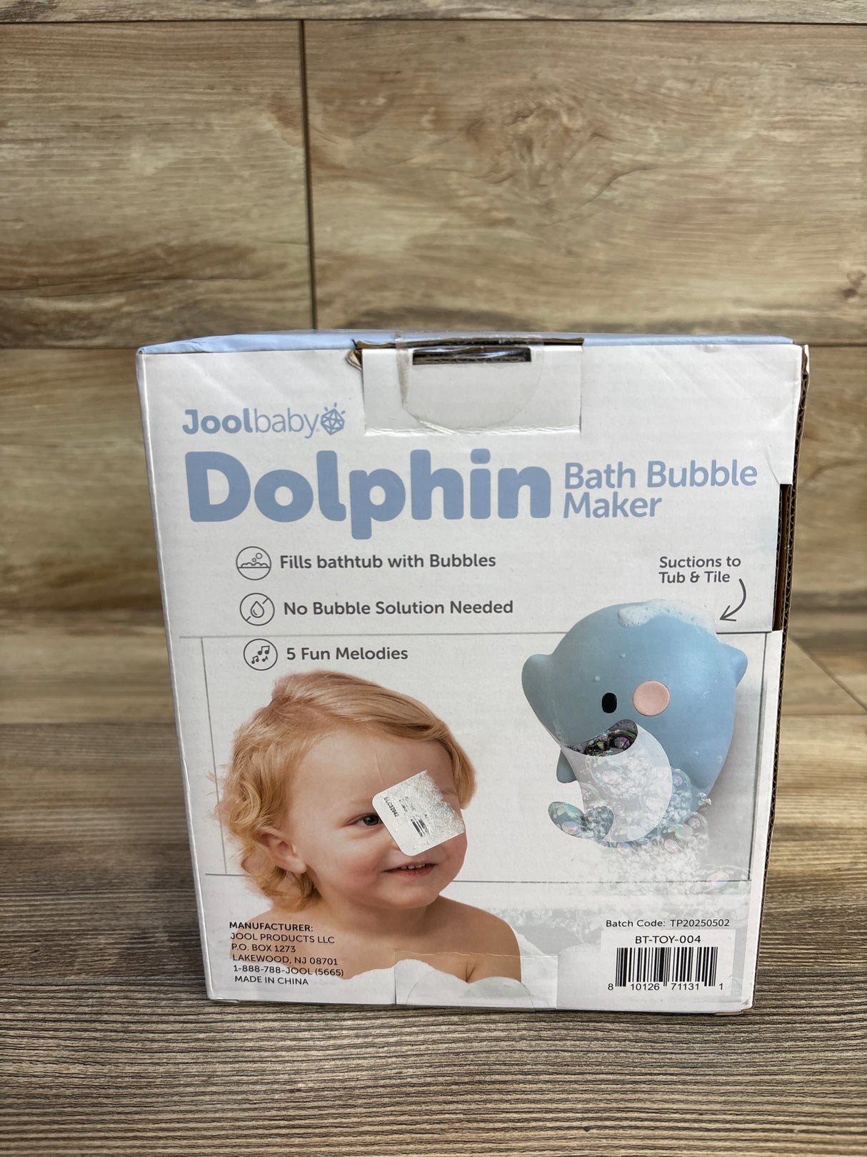 Jool Baby Dolphin Bubble Foam Maker Bath Toy