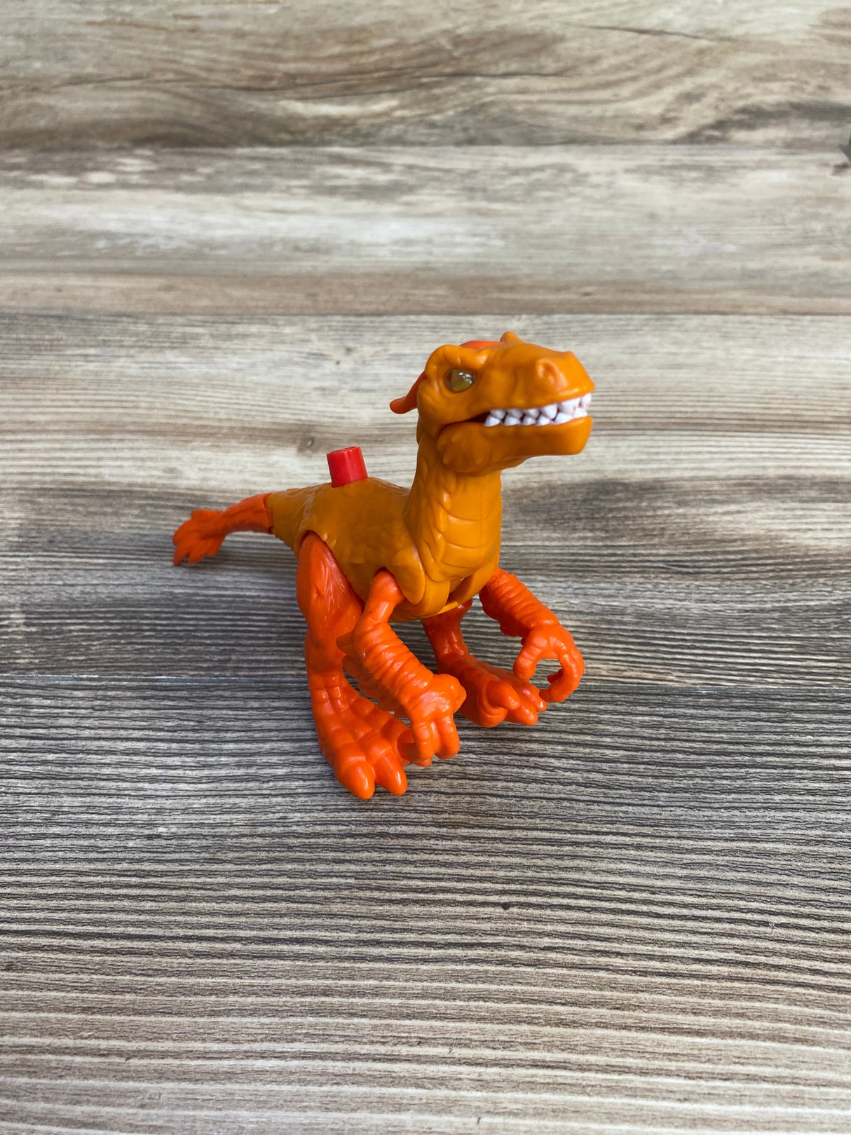 Imaginext Jurassic World Dominion Pyroraptor Dinosaur, Orange