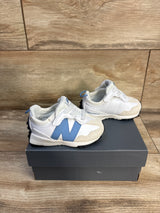 NEW New Balance New-B Hook and Loop Sneakers White sz 2c