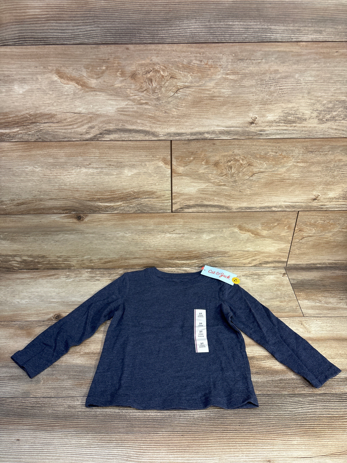 NEW Cat & Jack Long Sleeve Shirt Blue sz 3T