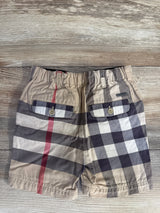 Faux Burberry Vintage Check Shorts Beige sz 3T