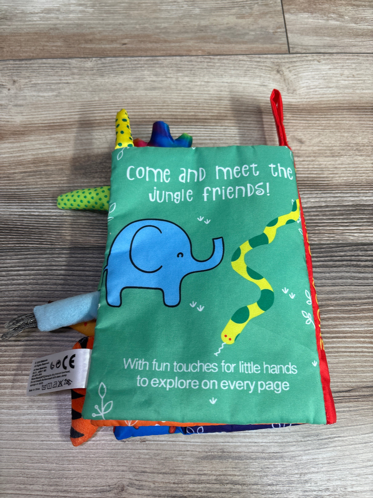 KidsBooks Jungly Fun Crinkle Page Soft Activity Book