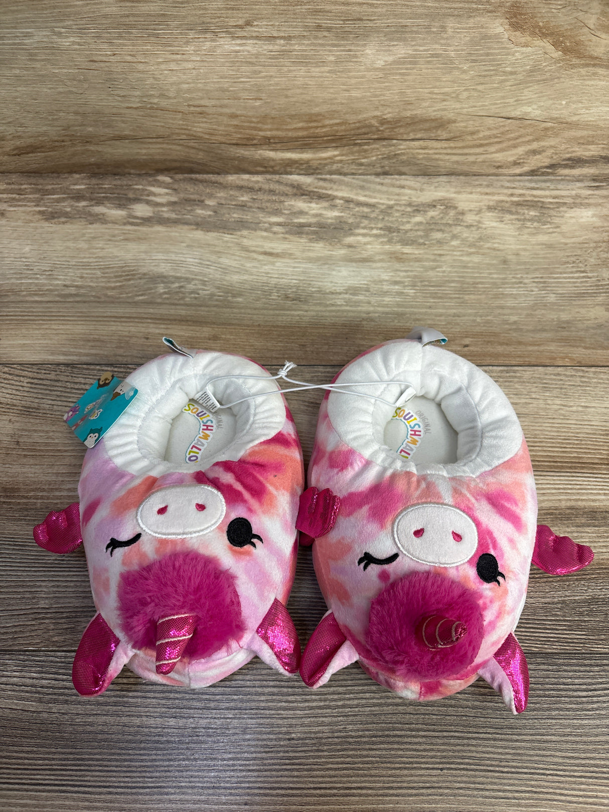NEW Jazwares Squismallow Slippers Pink sz 11/12c