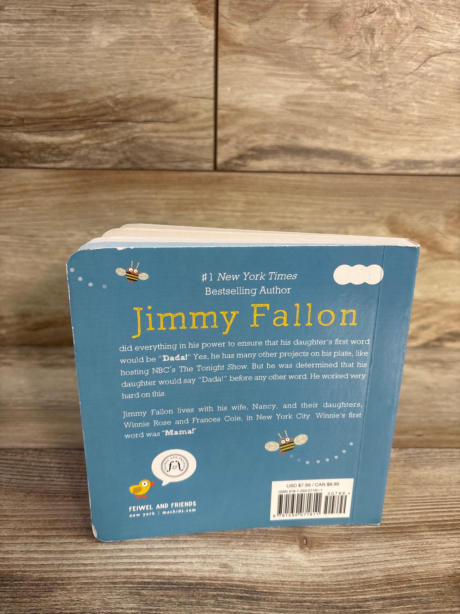 Your Baby's First Word Will Be Dada Board Book By Jimmy Fallon
