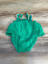 Cat & Jack Bodysuit Dress Green sz 6-9m - Me n Mommy To Be