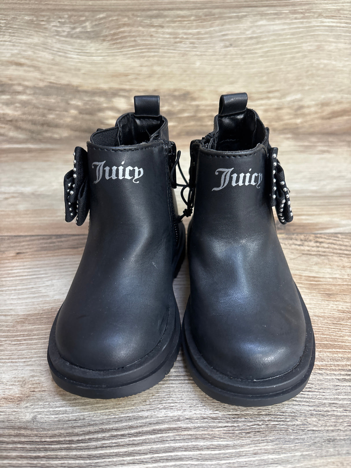 NWOT Juicy Couture Lil Arcadia Ankle Boots Black sz 5c