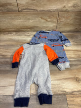 Carter's 2pk Coveralls Blue sz 3m