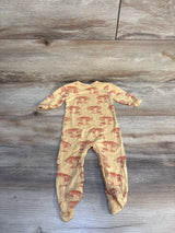 Kate Quinn Mushroom Footie Gold sz Newborn