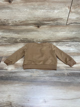 Shein Mama's Little Man Sweatshirt Brown sz 9-12m