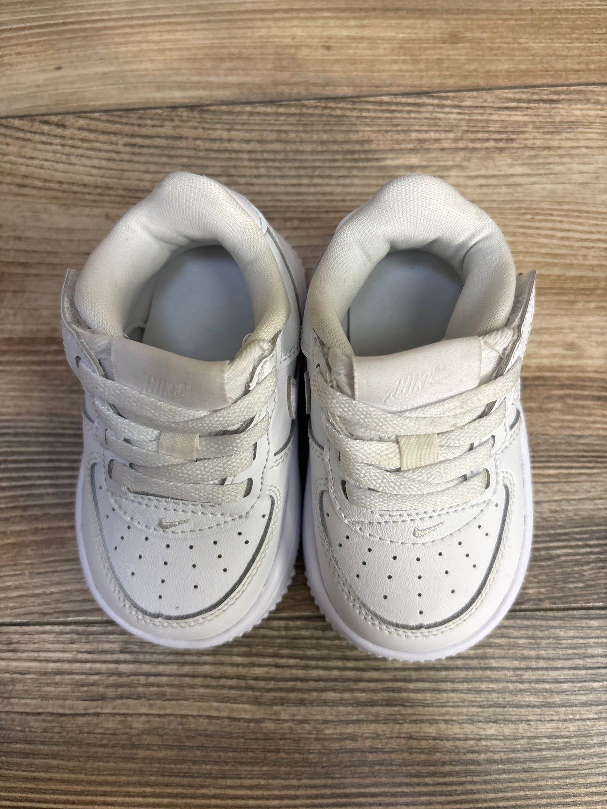 Nike Toddler Force 1 Low EasyOn White sz 4c