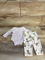 Disney Baby 2pc Tinker Bell Bodysuit & Pants Set Pink sz 0-3m