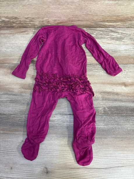 Little Buggins Ruffle Footie sz 3-6m - Me n Mommy To Be