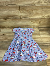 Hybrid Apparel Hello Kitty Fourth of July Swing Dress sz 4/5T