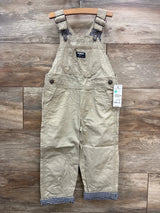 NEW Oshkosh Overalls Beige sz 4T - Me n Mommy To Be