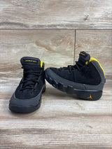 Air Jordan 9 Retro TD 'Dark Charcoal University Gold' Sneakers sz 7c
