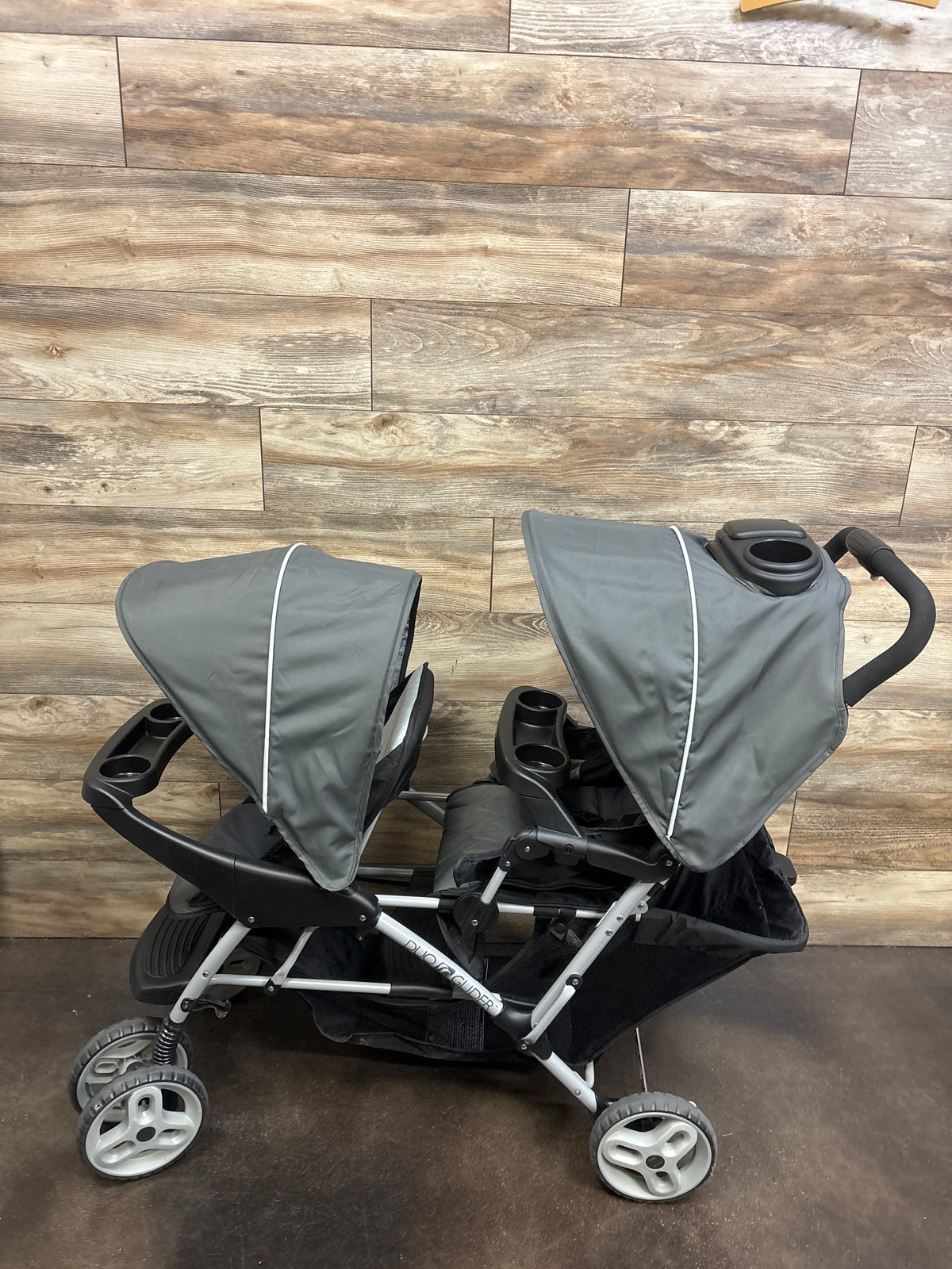 Graco DuoGlider Double Stroller in Glacier