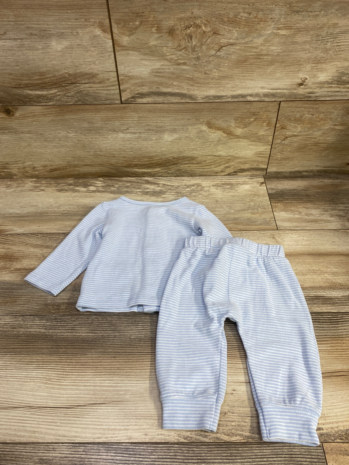 Child Of Mine 2pc Button Shirt & Pants Set Blue sz 3-6m