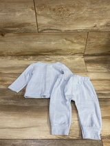 Child Of Mine 2pc Button Shirt & Pants Set Blue sz 3-6m