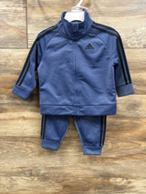 Adidas 2pc Tracksuit Set In Crew Blue sz 9m