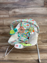 NEW Bright Starts Happy Safari Vibrating Baby Bouncer