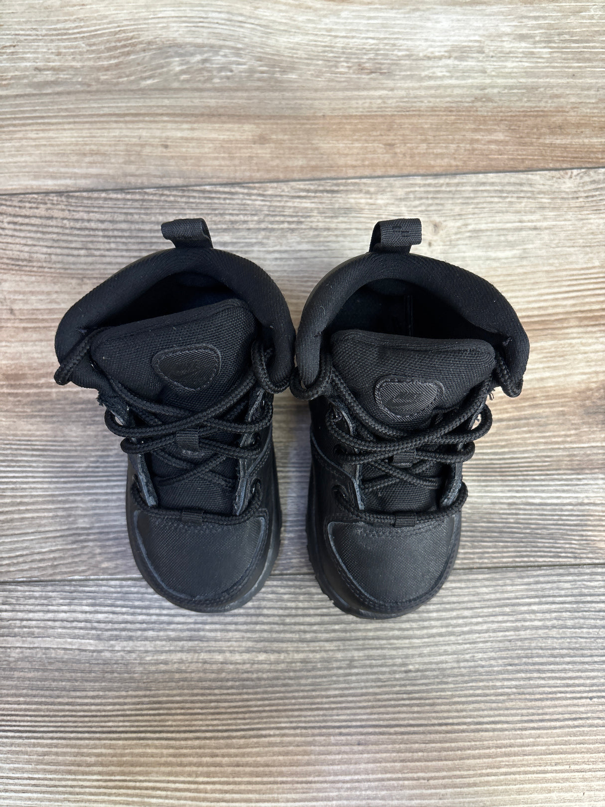 Nike Manoa Leather TD 'Triple Black' Sneakers sz 6c