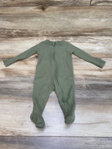 Old Navy Ribbed Sleeper Green sz 0-3m