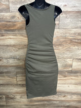 Isabel Maternity Tank Bodycon Dress Green sz Small